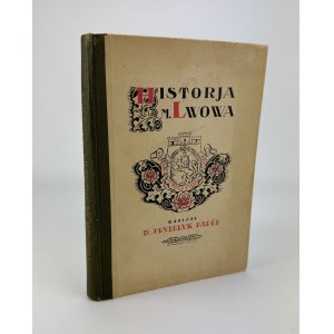 PAPEE Fryderyk - Historia m. Lwowa - Lwów 1924