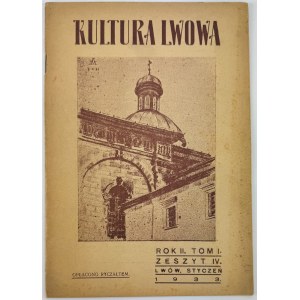 LEWANDOWSKI Kazimierz - Kultura Lwowa - Lwów 1933