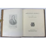 OPAŁEK Mieczysław - Bibliopole lwowscy - Lwów 1928 [oprawa A.Semkowicz dla F.Biesiadeckiego]