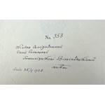 OPAŁEK Mieczysław - Bibliopole lwowscy - Lwów 1928 [oprawa A.Semkowicz dla F.Biesiadeckiego]