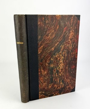 [4 titles in one volume] Zaklad Narodowy imienia Ossolińskich. Ossolineum. History of the Building of the National Institute named after Ossoliński - Lviv 1894