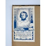 NOWICKI Eustachy - Lwów - Warszawa 1919 [ekslibris Biblioteki Powszechnej Męskiej im. A.Mickiewicza we Lwowie]