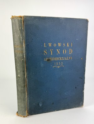 Lviv Archdiocesan Synod 1930 - Lviv 1930