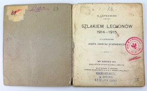 ŁEPKOWSKI K. Szlakiem Legionów 1914-1915 - Vienna 1915