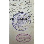 WALIGÓRA Bolesław - Dzieje 85-go Pułku Strzelców Wileńskich - Warszawa 1928 [pieczęć Dowództwa 85 Pułku Piechoty + dedykacja autorska]