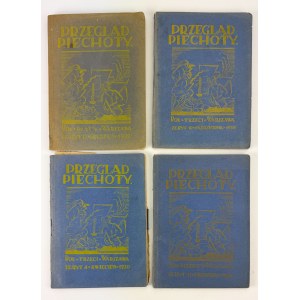 Przegląd Piechty. Zestaw 4 zeszytów - Warszawa 1928-1932