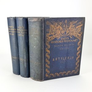 Zarys Historii Wojennej Pułków Polskich - Piechota, Artyleria. Tom II-III-IV - 1918-1920 [Oprawa Wojciech Jastrzębowski]