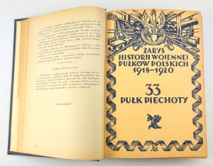Zarys Historii Wojennej Pułków Polskich - Infantry, Artillery. Volume II-III-IV - 1918-1920 [Oprawa Wojciech Jastrzębowski].