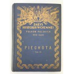 Zarys Historii Wojennej Pułków Polskich - Piechota, Artyleria. Tom II-III-IV - 1918-1920 [Oprawa Wojciech Jastrzębowski]