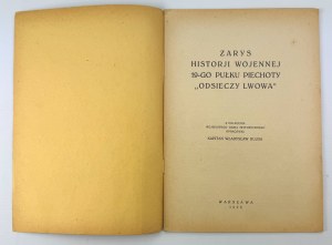 19 Infantry Regiment Odsieczy Lwowa - An Outline of the Military History of the Polish Regiments - Warsaw 1928.