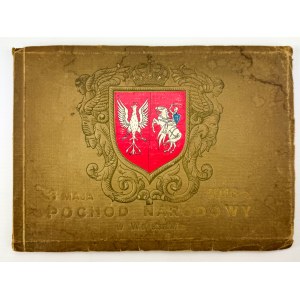 Pamiątka Pochodu Narodowego 3 Maja 1916 r. - Warszawa ca 1916