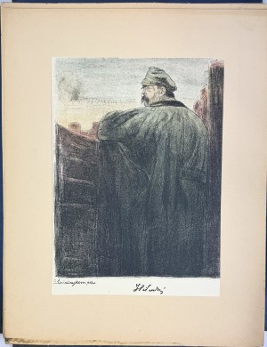 GOTTLIEB Leopold. Polish Legjony. 22 color lithographs - Warsaw 1936 [set, b.rare].