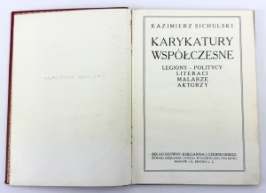 SICHULSKI Kazimierz - Karykatury współczesne - Kraków 1920