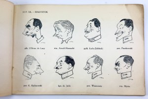 alias Yotes. SZWAJCER Jerzy - The military in caricature. J series. - Warsaw 1925 [10 lancers, 7 lancers].