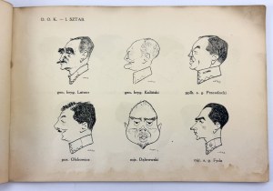 alias Yotes. SZWAJCER Jerzy - The military in caricature. E series. - Warsaw 1923 [Military Geographical Institute, D.O.K. Warsaw].