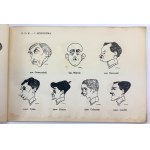 pseud. Jotes. SZWAJCER Jerzy - Wojsko w karykaturze. Seria E. - Warszawa 1923 [Wojsk. Instytutu Geograficzny, D.O.K. Warszawa]