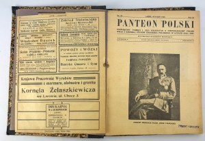 [Odsiecz Lwowa,Memoirs of a Legionnaire] Polish Pantheon. Devoted to the Memory and Honor of the Fallen for the Independence of Poland with the Chronicle of the Deeds of the Polish Soldier - Lviv 1926 [complete annual].