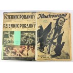 Ilustrowany Kurjer Polski - Kraków 1944 [półrocze, okupacja, gadzinówka, fotografia wojenna]