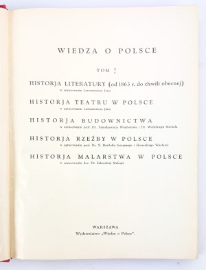 Knowledge of Poland. T.IV - Warsaw ca 1930