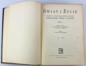 ŁEMPICKI Zygmunt - The world and life - An encyclopedic outline of contemporary knowledge and culture - Lviv 1933-1939 [complete in five volumes].