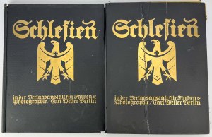 WELLER Carl - Schlesien in der Verlagsanstalt fur farbenphotographie. Silesia in photography - Berlin 1923