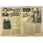 KTO NAM POMOŻE? - Lwów 1941 [propaganda niemiecka, Żyd robi donos, oskarżone przez koleżankę żydówkę, i znów przez Żyda wydany G.P.U, Żyd kazał go uwięzić]