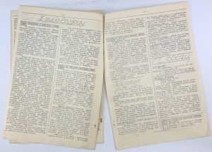 Camp Gazette. Writings of the Soldiers of the B.S.K. Bacup Center - 8.II.1941 [Palestine, Latrun].