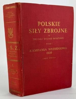 Polskie Siły Zbrojne w drugiej wojny światowej. T.I part 2 - London 1959