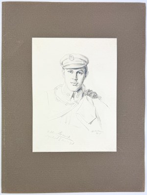WODZINOWSKI Wincenty - Portrait of a Legionnaire of the 6th Legion Infantry Regiment - Wiktor Kwarciński