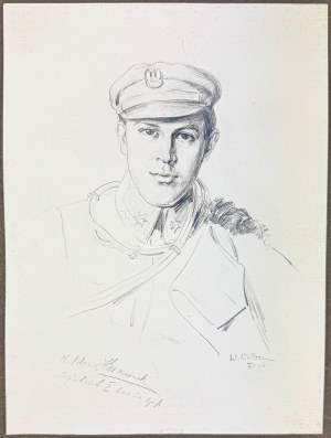WODZINOWSKI Wincenty - Portrait of a Legionnaire of the 6th Legion Infantry Regiment - Wiktor Kwarciński