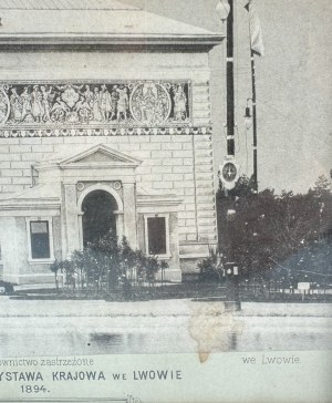 Photo - E.Trzemeski Lviv - General National Exhibition in Lviv 1894