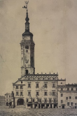 Graphic - Former Lviv City Hall - 19th century.