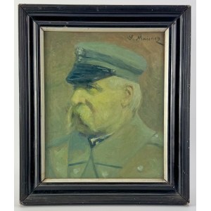 MAISNER Salomon (1886-1942) - Portret Józefa Piłsudskiego