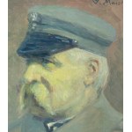 MAISNER Salomon (1886-1942) - Portret Józefa Piłsudskiego