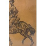 Ryszard Prauss (1902-1955) - Ułan na koniu