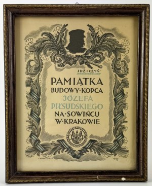 CHROSTOWSKI Ostoja Stanislaw - Memento of the Construction of the Mound of Józef Piłsudski