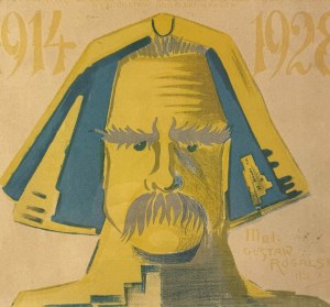 ROGALSKI Gustaw - Caricature of Józef Piłsudski