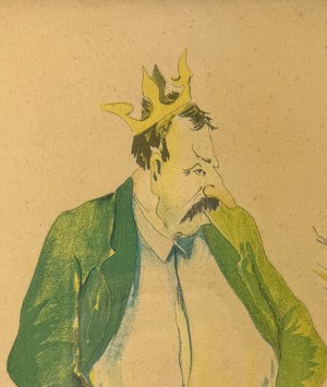 ROGALSKI Gustaw - Karykatura z Albumu Józefa Piłsudskiego