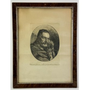 Jan Wojnarski (1879 - 1937) - Józef Piłsudski - Akwatinta 1919
