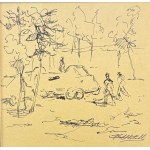 STOBIECKI Karol (1908-1970) - Cykl Poligon I [tusz, papier]