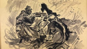 STOBIECKI Karol (1908-1970) - On position [ink, paper].