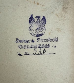 KERN Elga - Maria Piłsudska. Mother of the Marshal - Warsaw 1935 [stamp of the Rifle Association Łódź].
