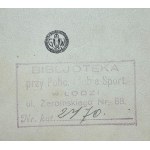 POBÓG-MALINOWSKI Władysław - Józef Piłsudski 1867-1901. W podziemiach konspiracji - Warszawa 1935 [pieczęć Policyjny Klub Sportowy w Łodzi]