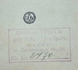 POBÓG-MALINOWSKI Wladyslaw - Jozef Pilsudski 1867-1901. In the underground of conspiracy - Warsaw 1935 [stamp Police Sports Club in Lodz].