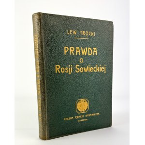 TROCKI Lew - Prawda o Rosji sowieckiej - Warszawa 1929