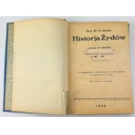 GRAETZ H. - Historia Żydów - Warszawa 1936 [komplet]