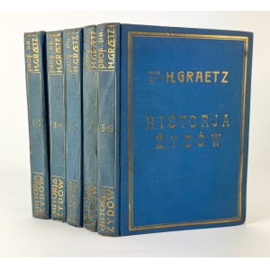 GRAETZ H. - Historia Żydów - Warszawa 1936 [komplet]