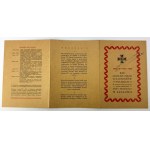 [rzadkie] Karta uczestnictwa. XIII Ogólny Zjazd Legionistów Polskich. W Dwudziestą Rocznicę Czynu Zbrojnego Józefa Piłsudskiego - Kraków 1934