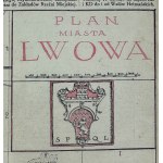 Plan miasta Lwowa. Spis ulic, placów i ogrodów - Lwów 1920