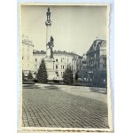 Zestaw dwóch przedwojennych fotografii Lwowa.